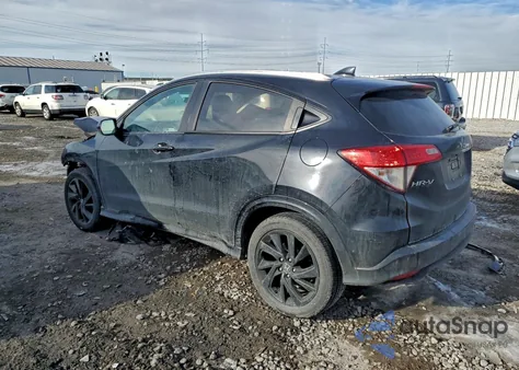 2021 Honda Hr-V Sport z USA, uszkodzony, nr VIN 3CZRU6H14MM752079